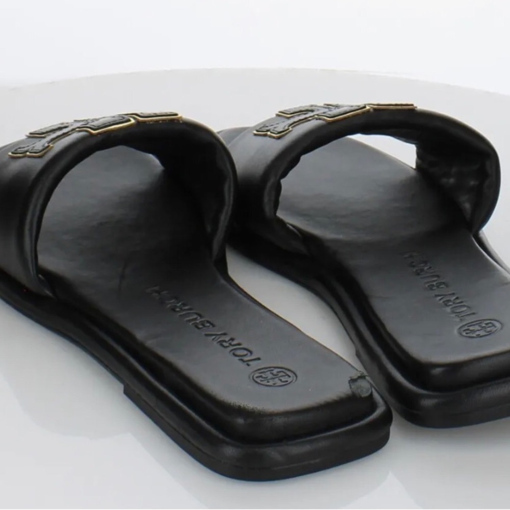 Tory Burch Double T Patent Leather Sport - Picture 4 of 4